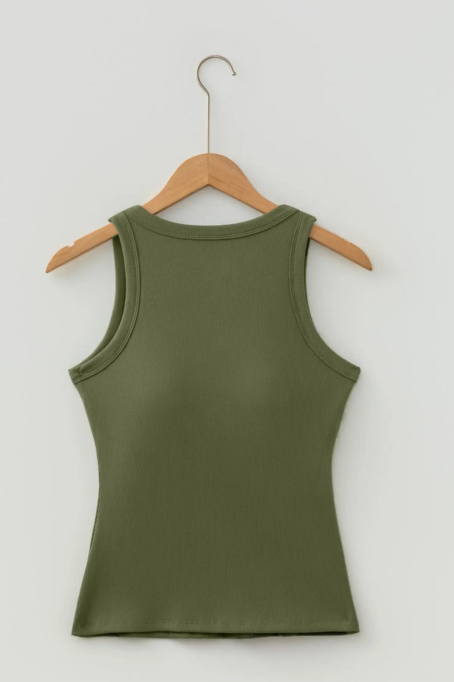 Slim Ribbed Padded Tank Top Women UK