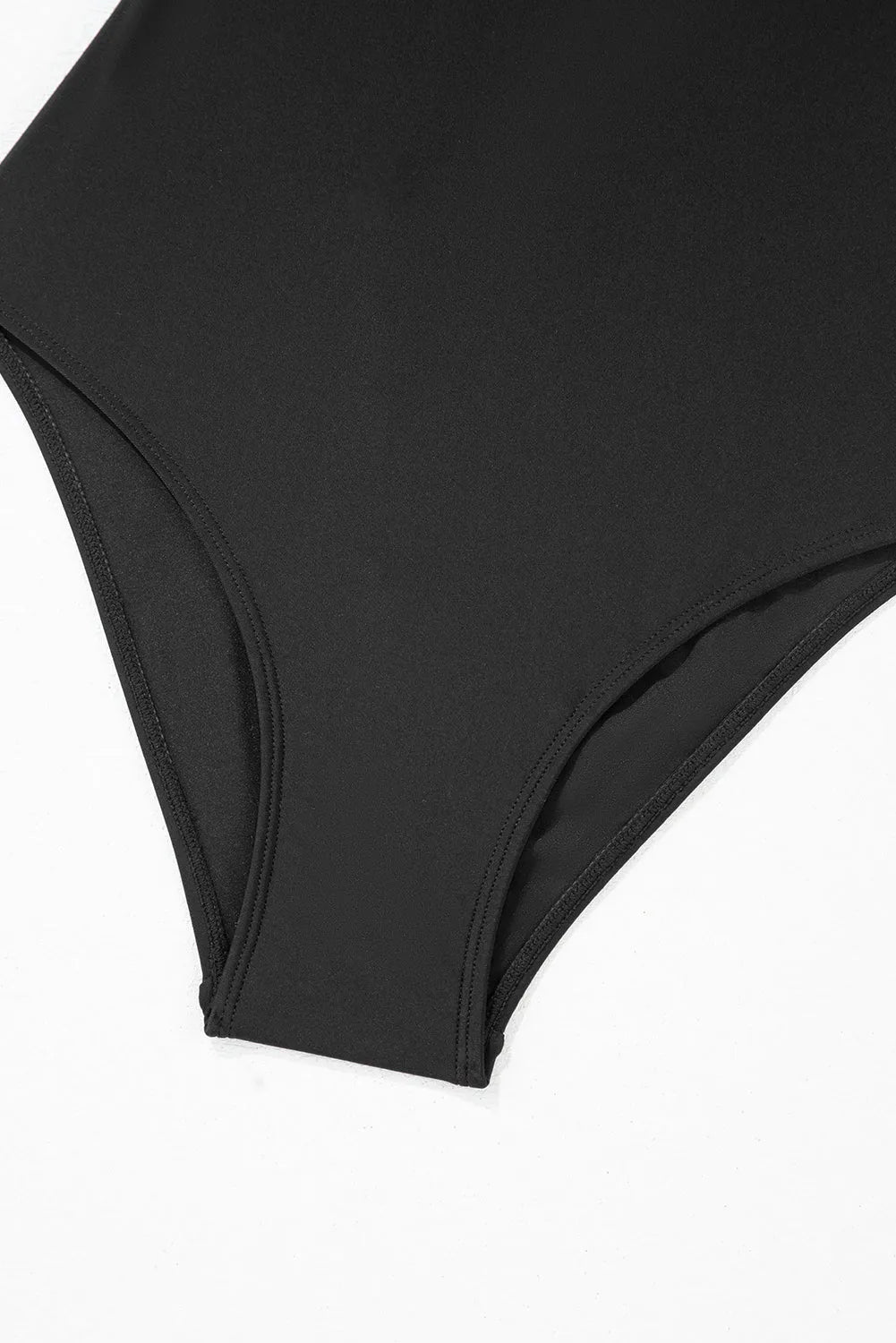 Open Back One-Piece Swimsuit - Fashionfitz