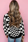 Smoky Plaid Soft Knit Jumper