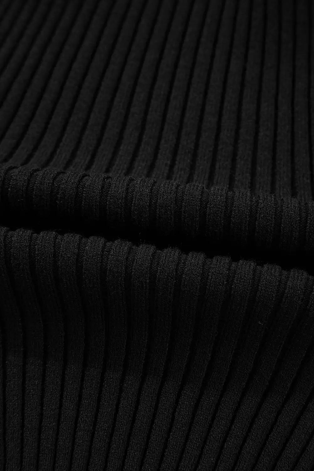 Black cold shoulder choker neck sweater sweaters
