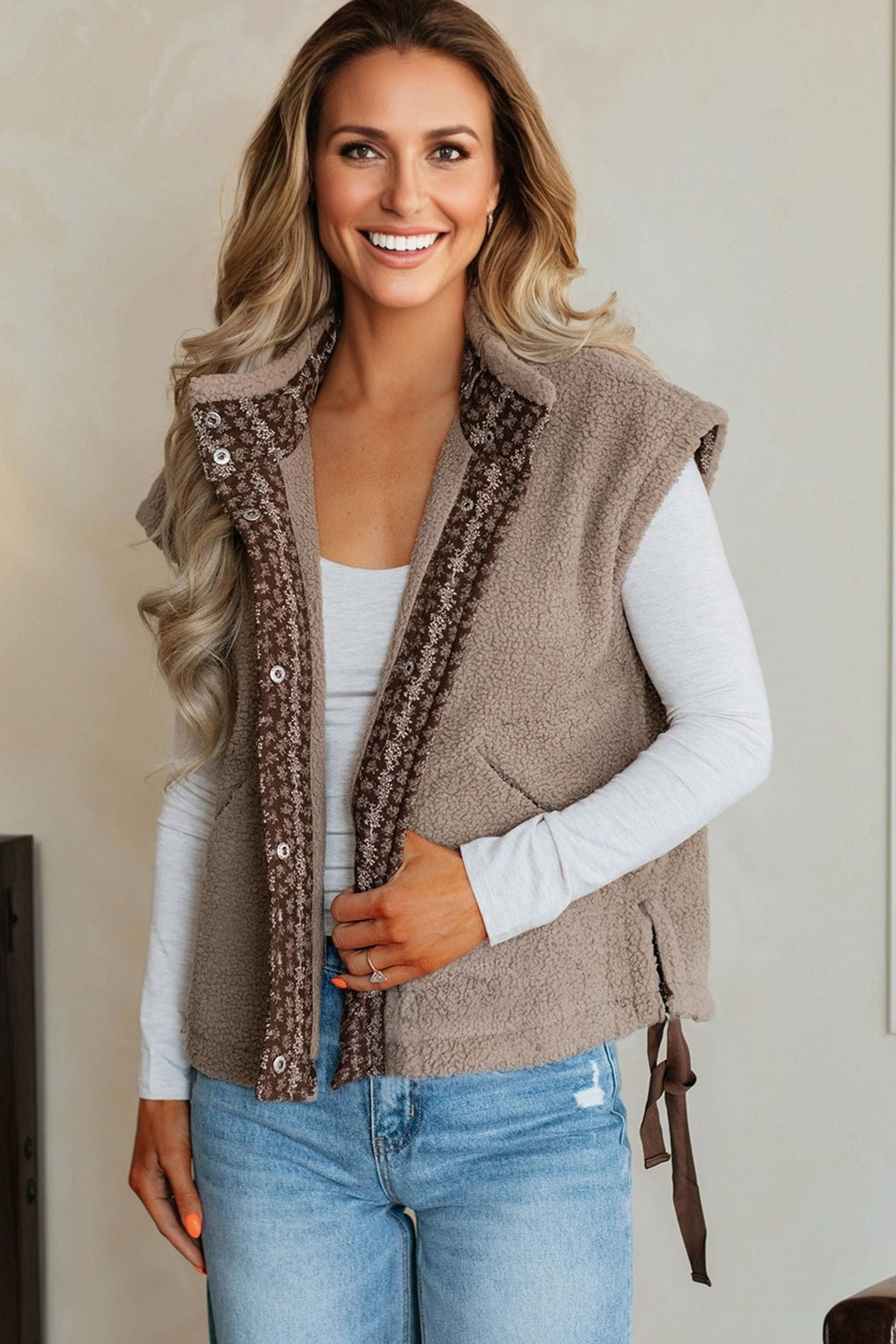 Women's Country Borg Fleece Gilet