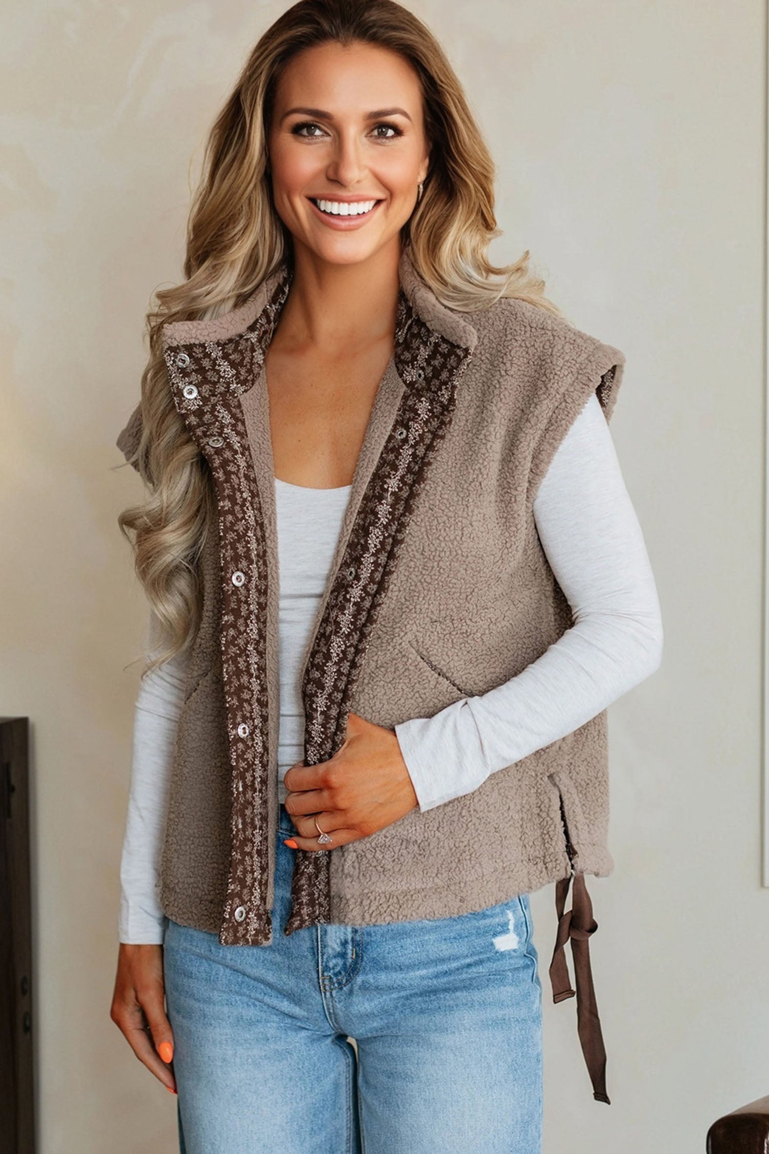 Women's Country Borg Fleece Gilet