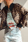 Khaki Leopard Crop Jacket