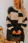 Monochrome Knit Dress