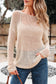 Smoke Gray Crochet Summer Jumper