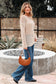 Smoke Gray Crochet Summer Jumper