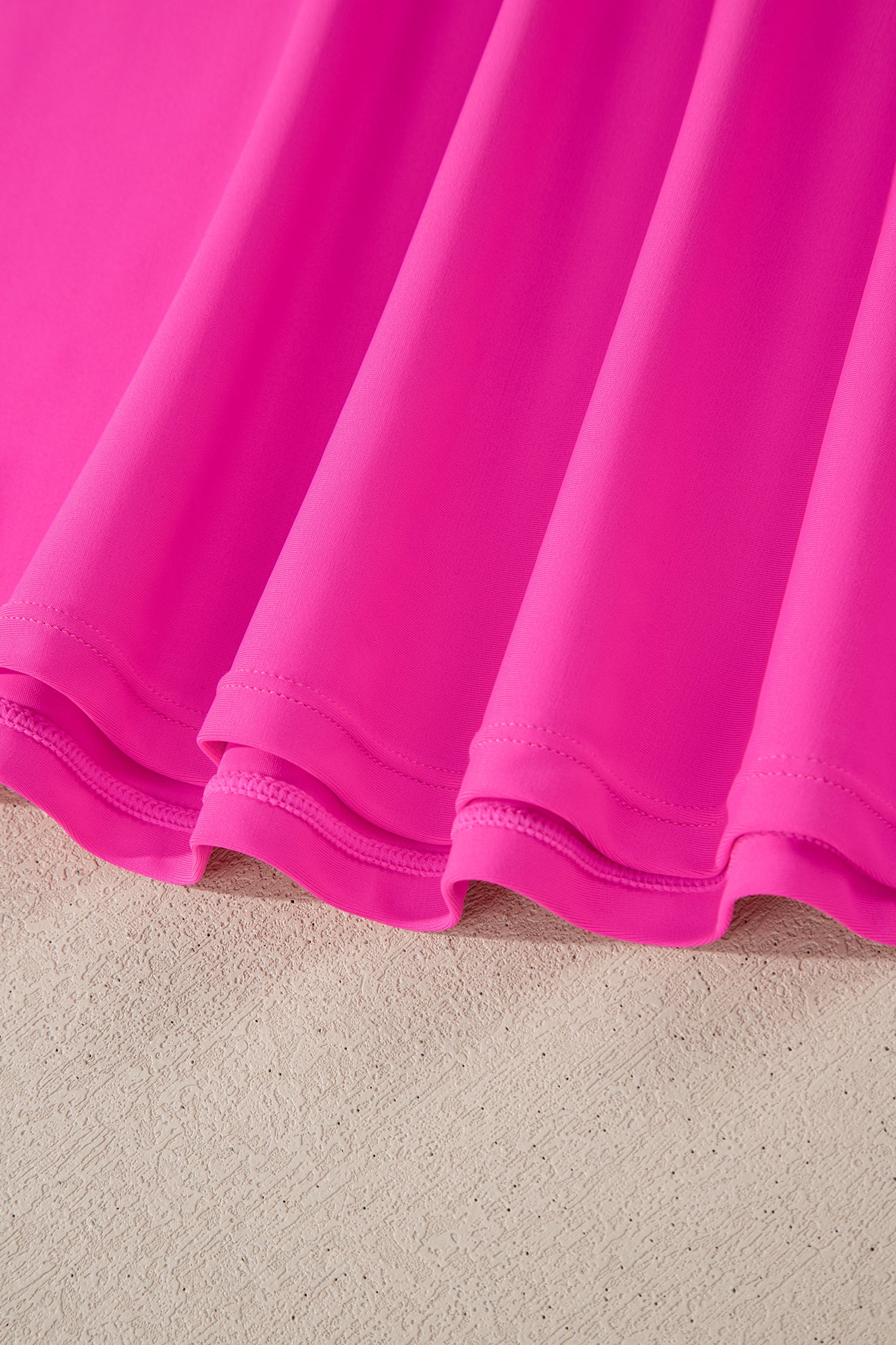 Swim Dress With Shorts | Pink One Piece Swimsuit Built In