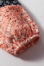 Patchwork Petals Knit Blouse