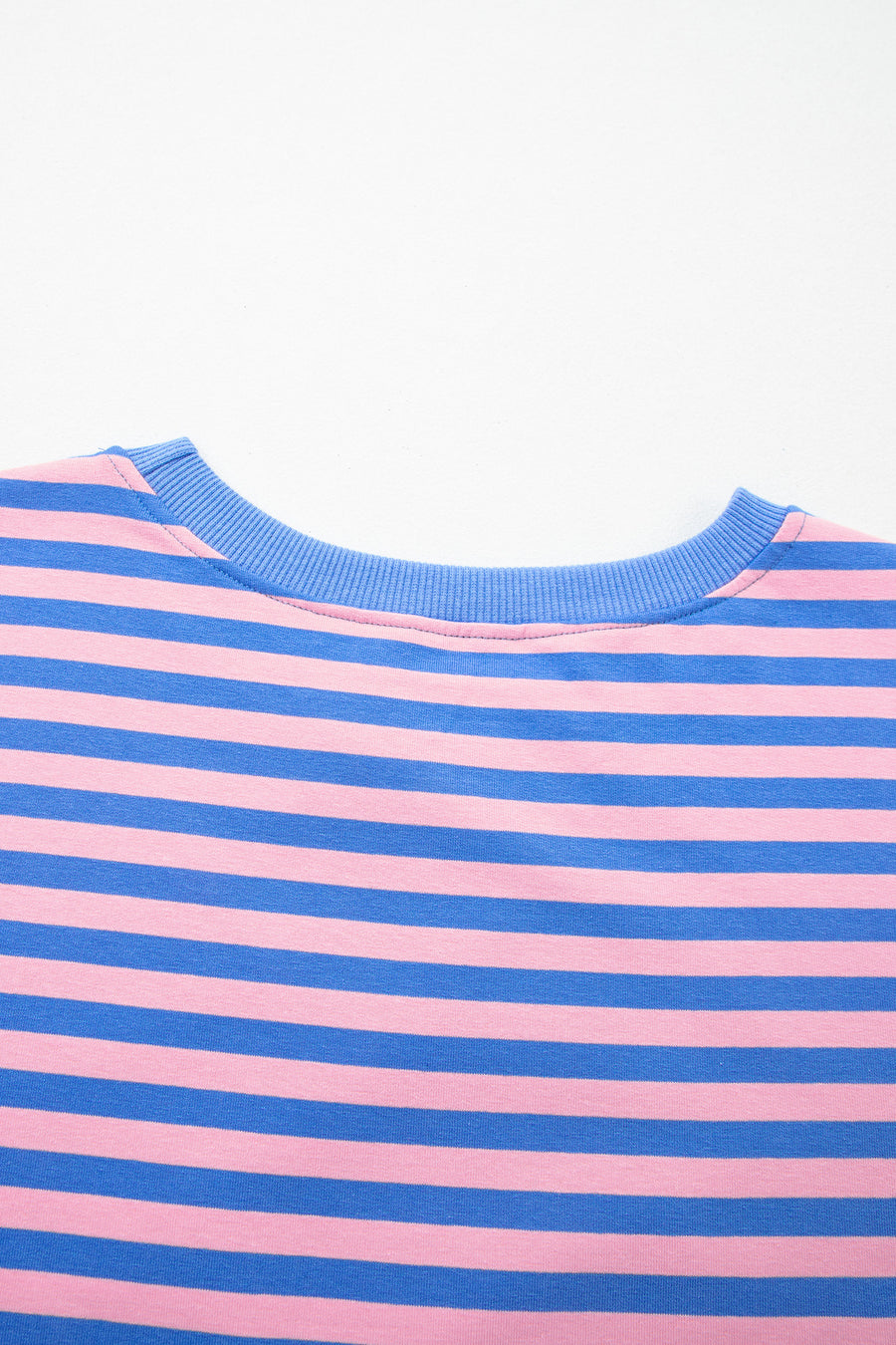 Stripe Short Sleeve Top &amp; Drawstring Skort Set Women UK
