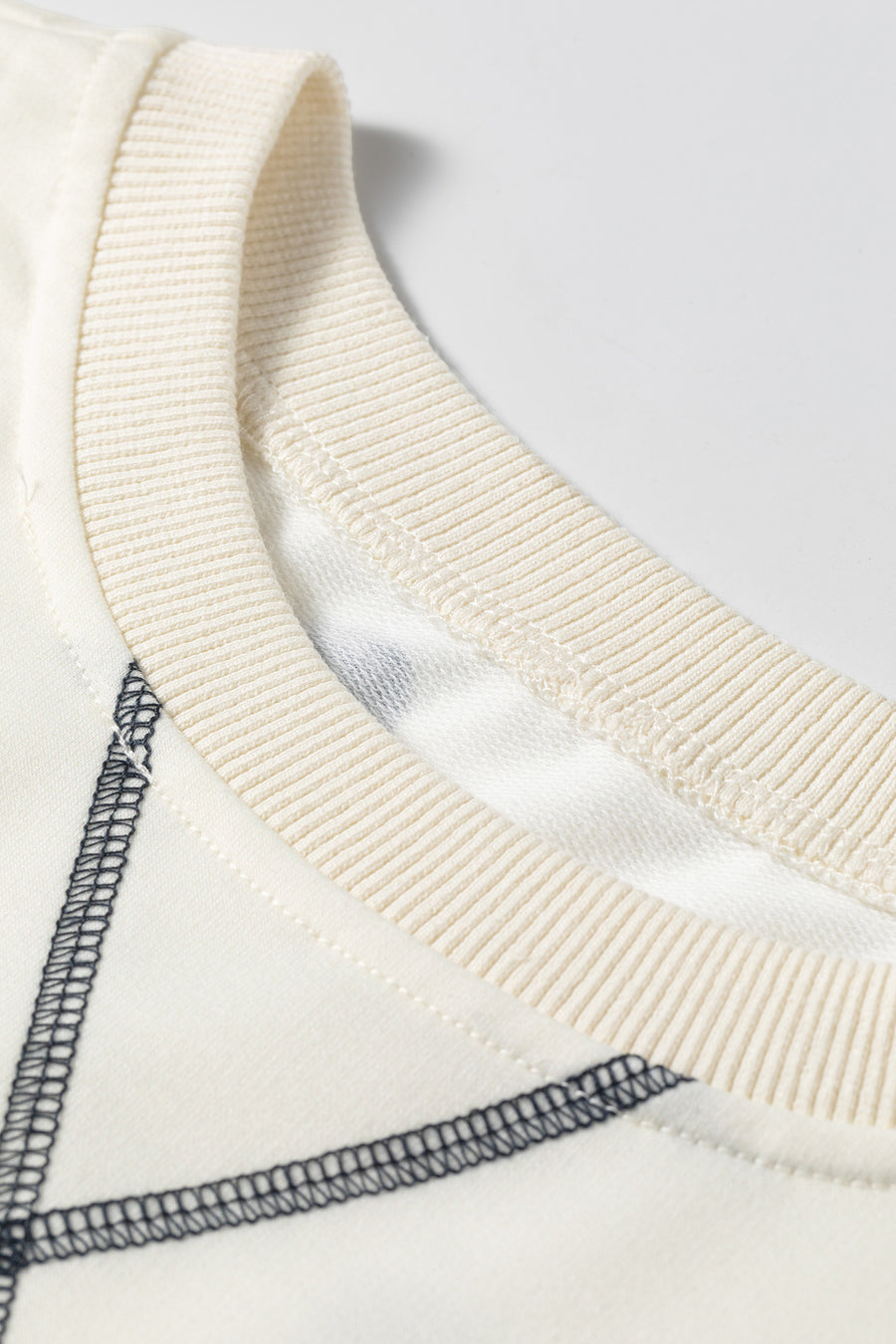 Polka Dot Crossed Seam Detail Oversized Tee Women UK