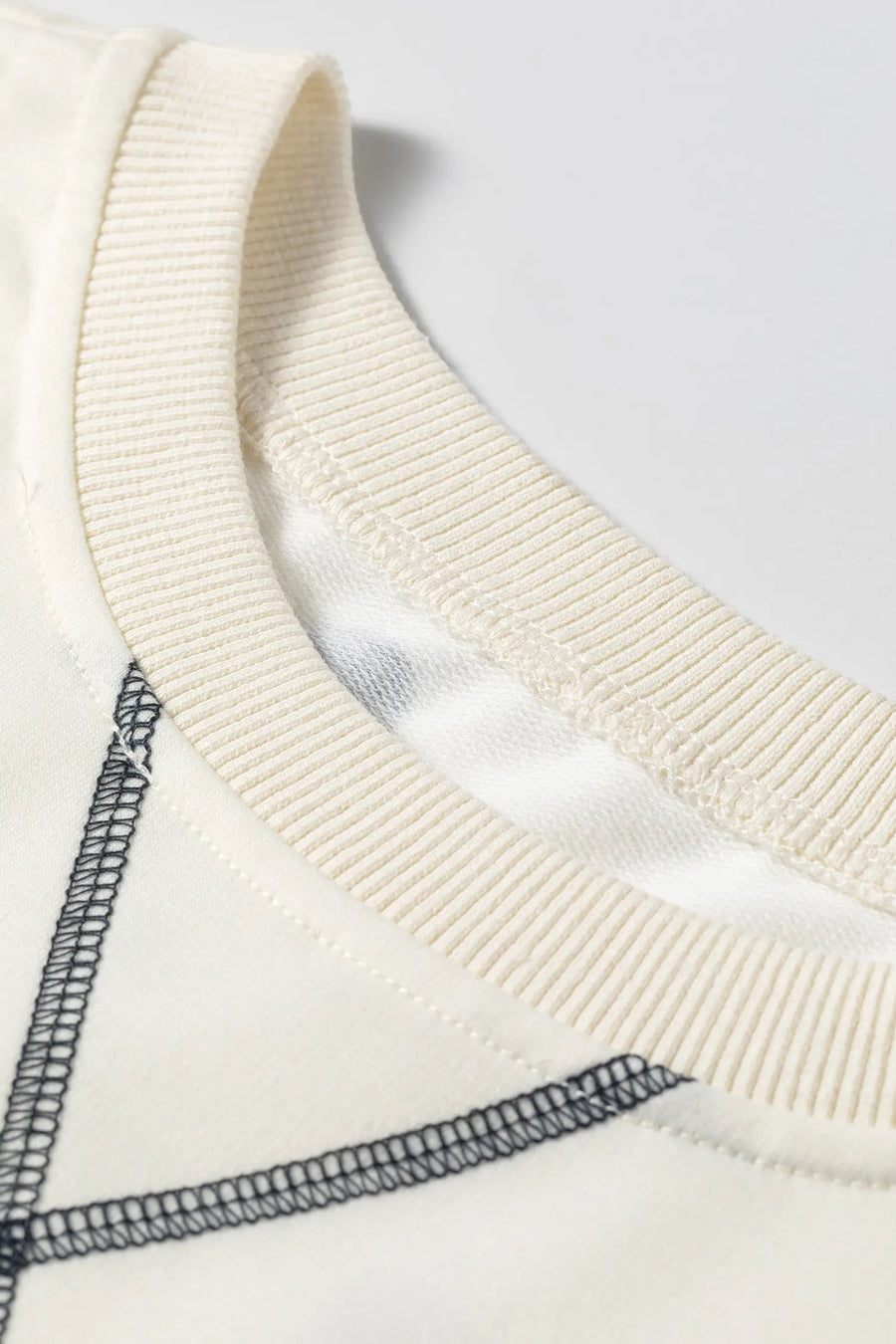 Polka Dot Crossed Seam Detail Oversized Tee Women UK