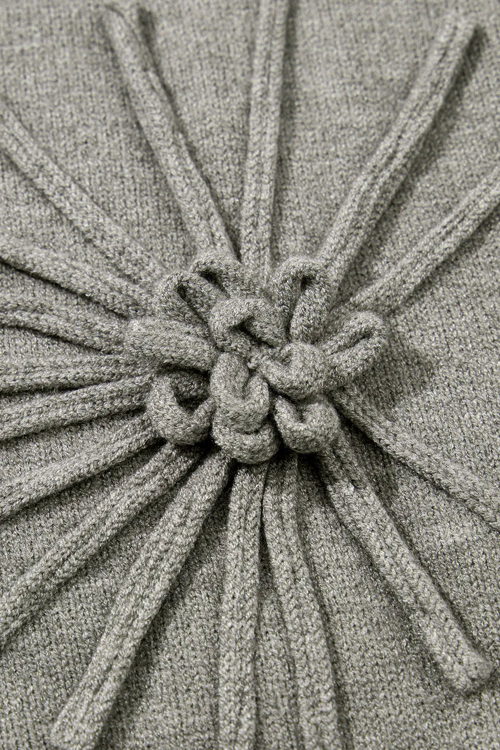 High Flower Boxy Sweater - Fashionfitz