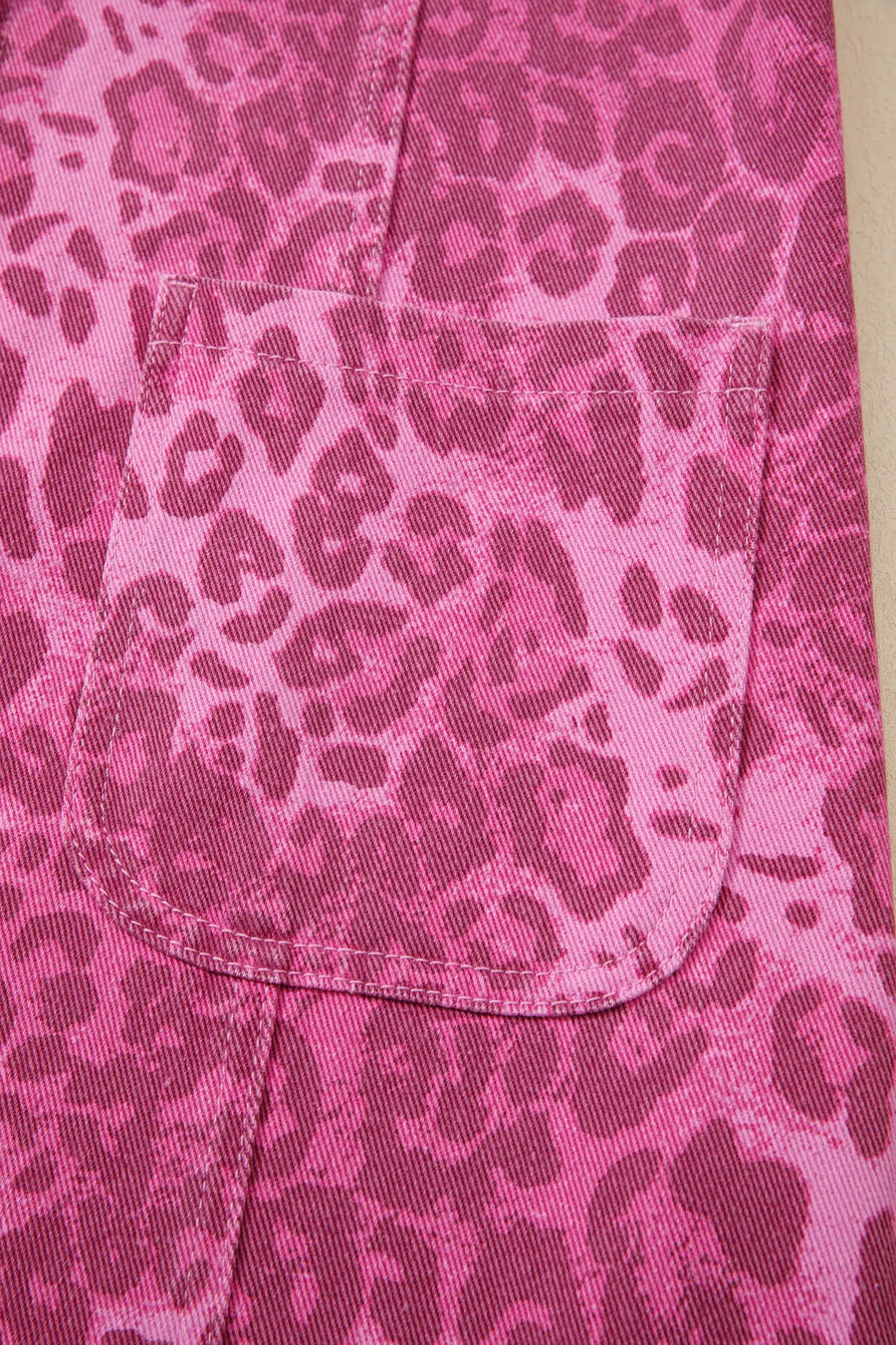 Leopard print denim shift dress button front sleeveless mini pockets dresses