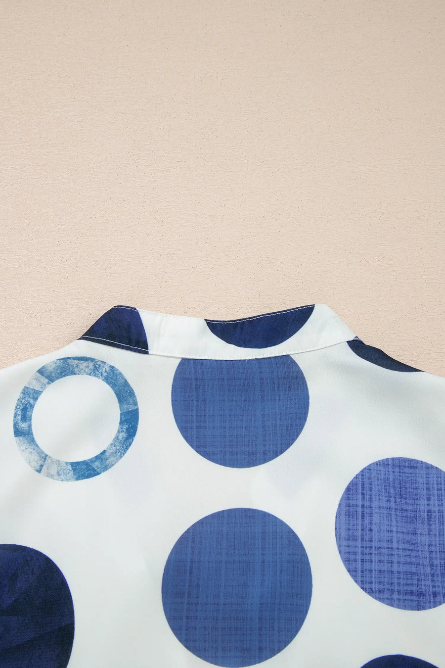 Polka Dot Flounced Half Sleeve Mini Dress Women UK