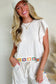 White Floral Crochet Blouse - Fashionfitz