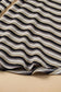 Funky Stripes Wide Leg Pants Set