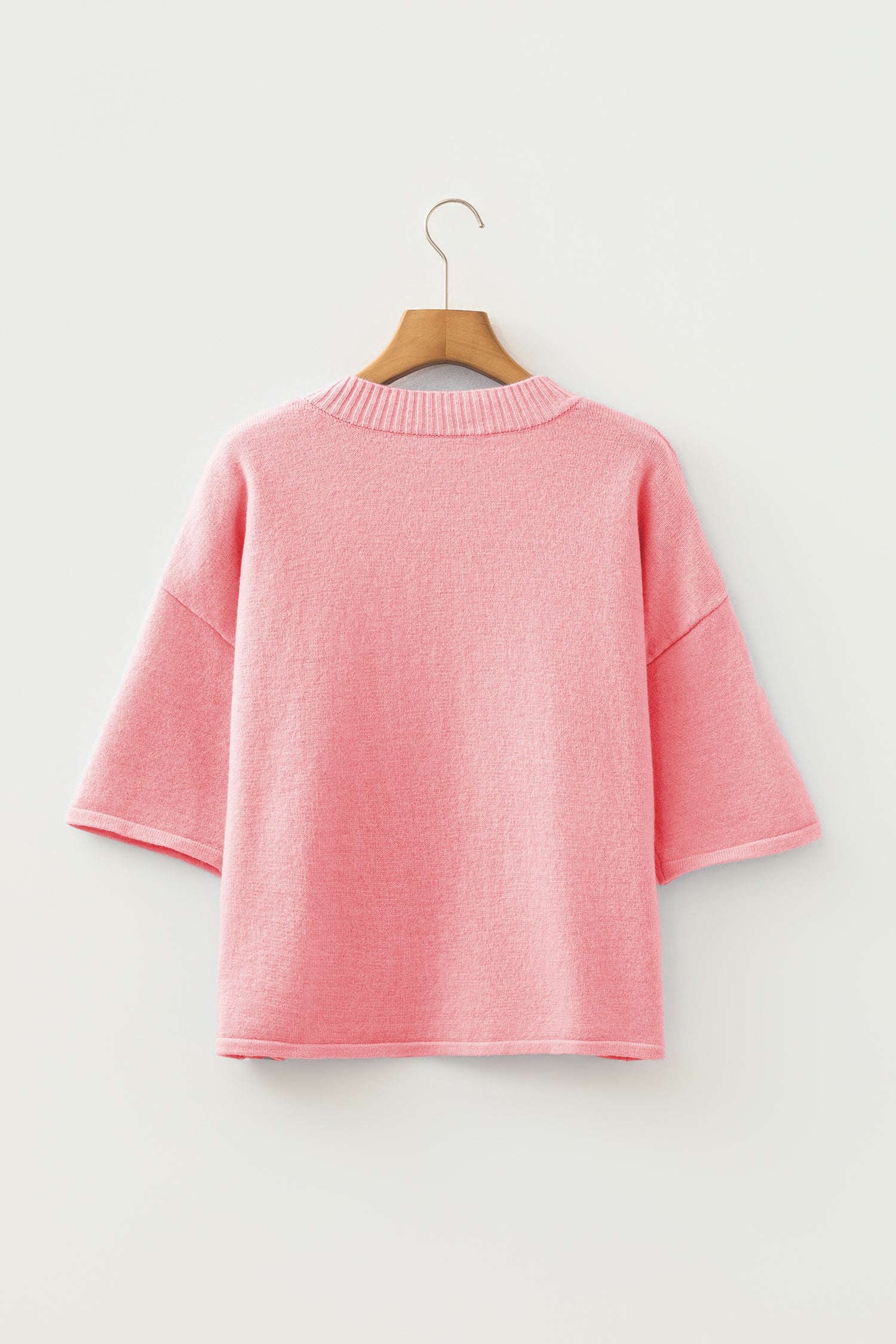 Pastel Fuzzy Knit Boxy Cardigan