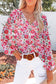 Yellow Floral Print Top