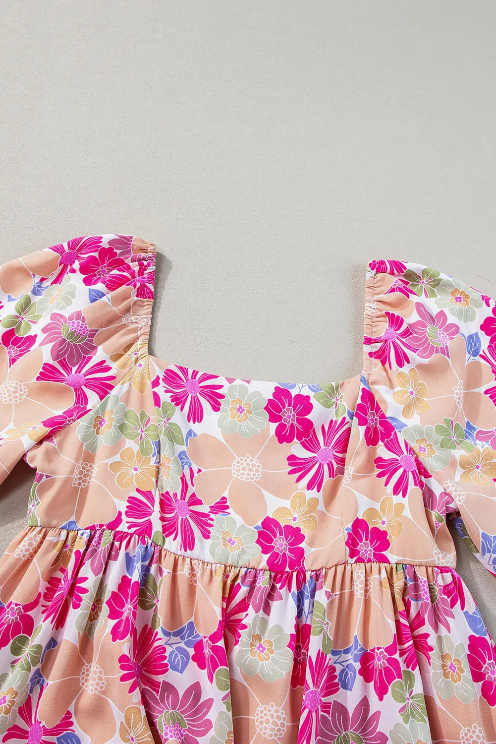Summer Floral Babydoll Dress - Fashionfitz