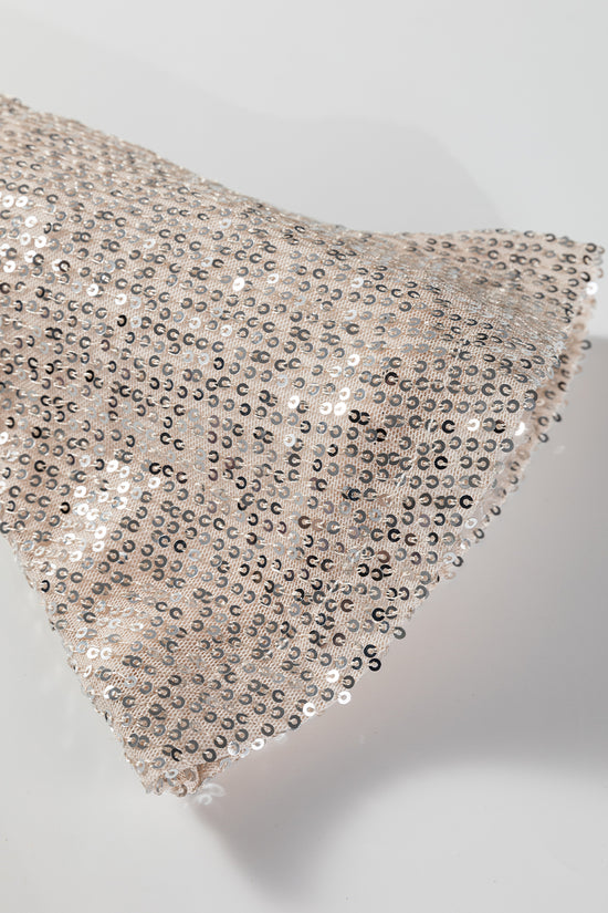 Open Back Sequin Party Top – Bell Sleeves