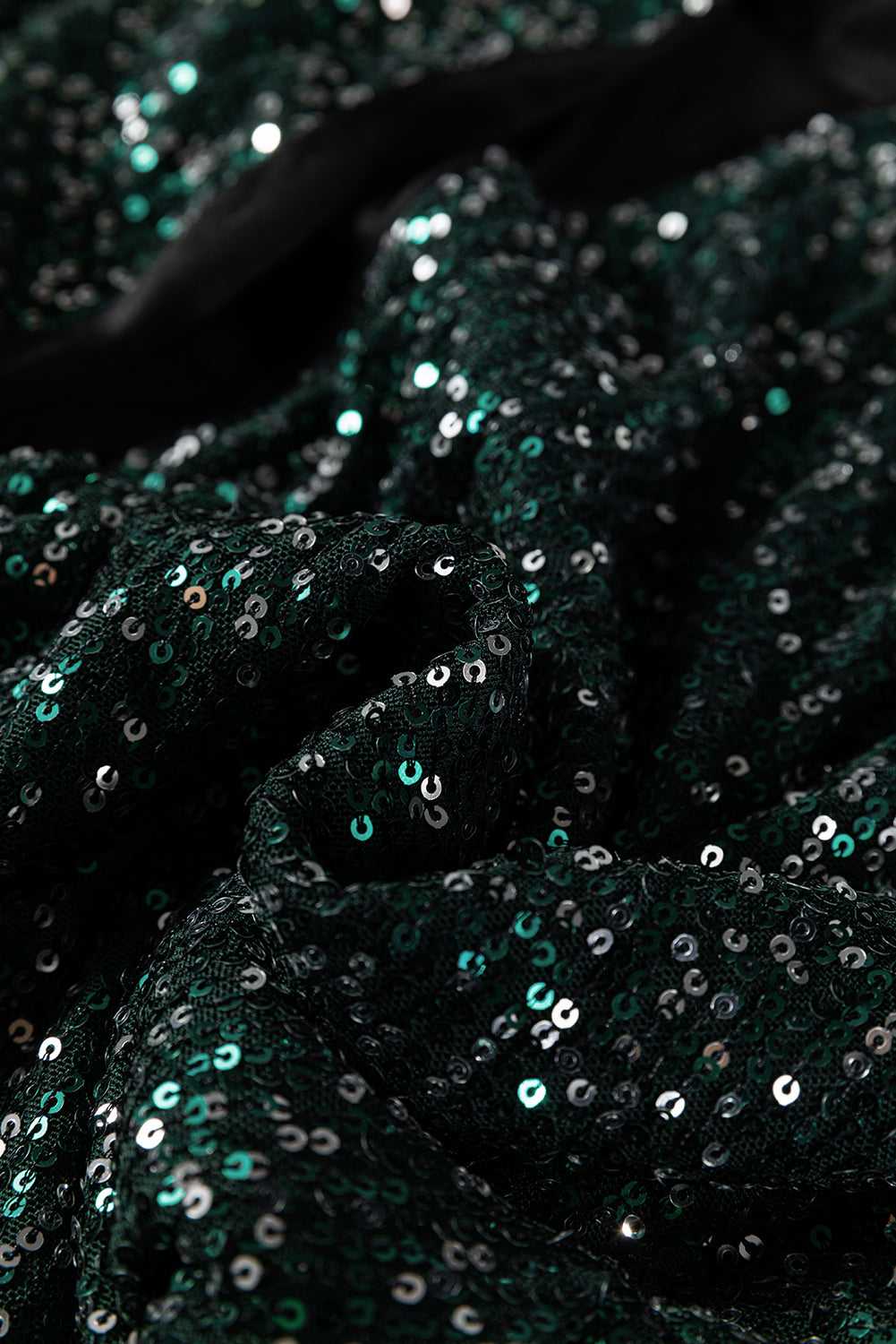 Evergreen Glitter Sequin Blazer