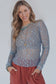 Sheer Floral Lace Slim-Fit Top