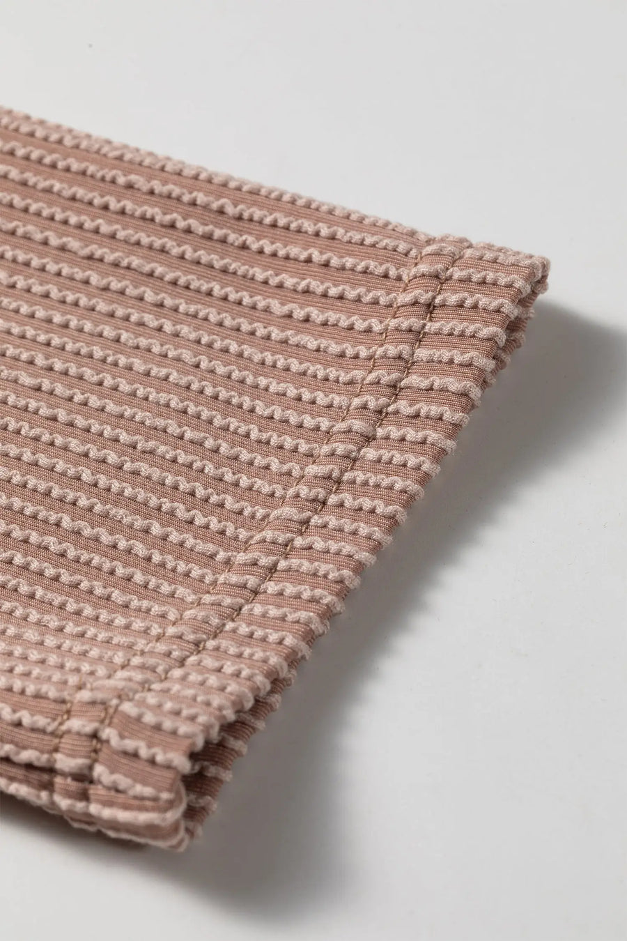 Flame Ribbed Colorblock Hooded Pullover Top