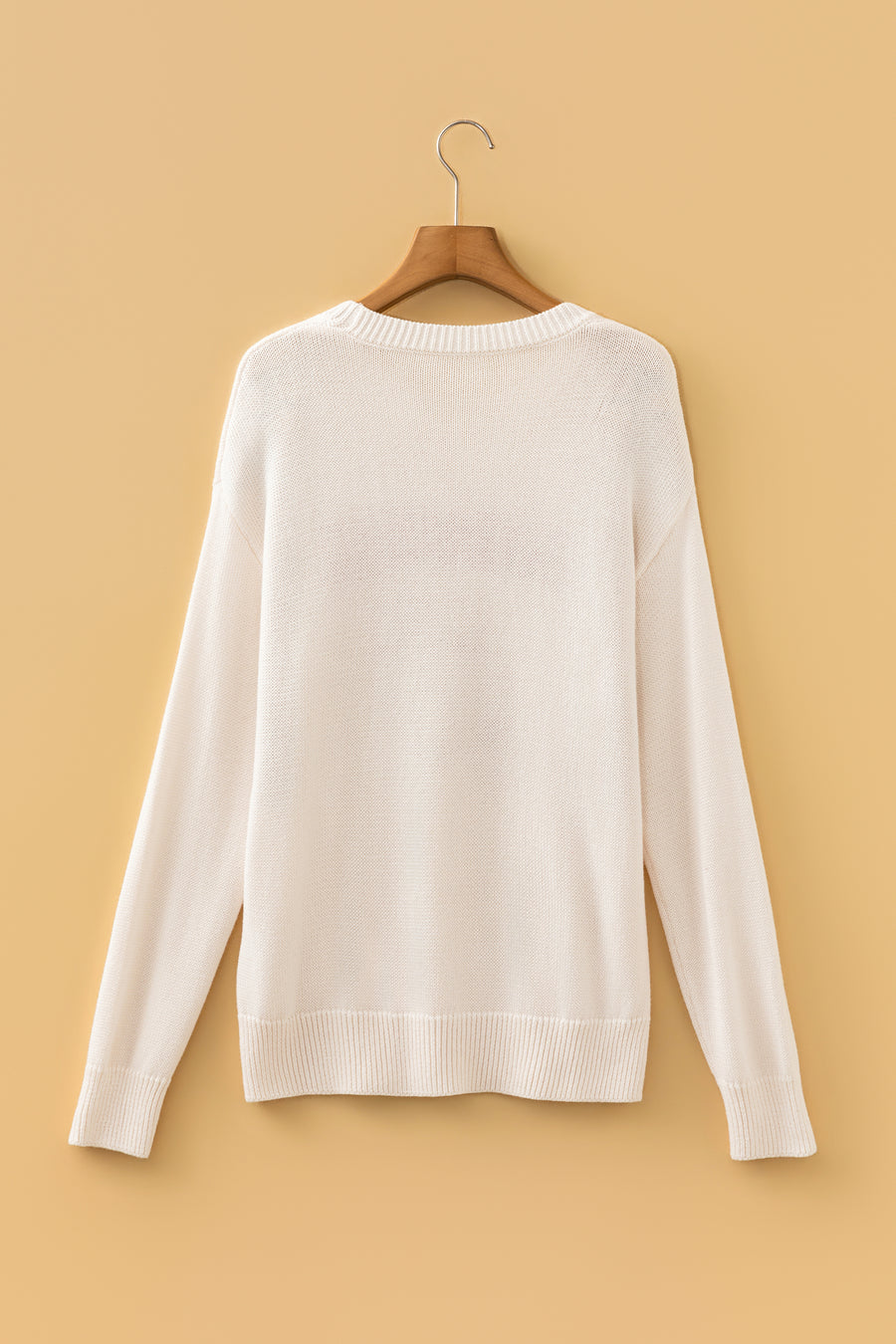 Go Team Football Drop Shoulder Knit Sweater Women UK