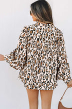 Leopard Luxe Oversized Shirt