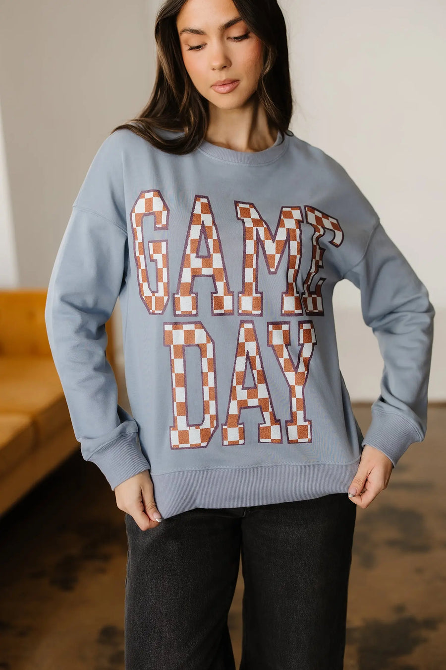 Pink Bow Sequin XOXO Letter Graphic Exposed Seam Sweatshirt Women UK