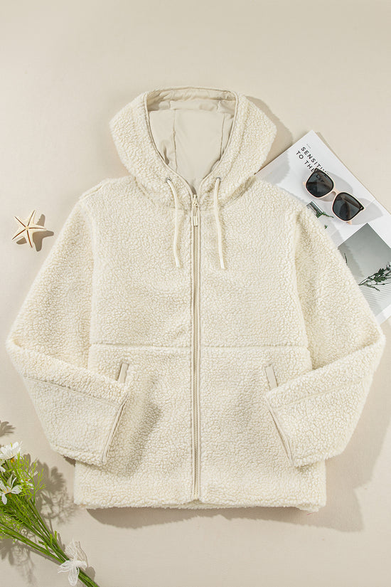 Cosy Fleece Hooded Jacket Women UK