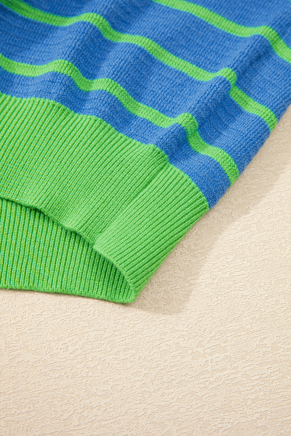 Stripe Hug Loose Fit Sweater