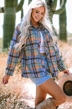 Plaid Revival Loose Shirt