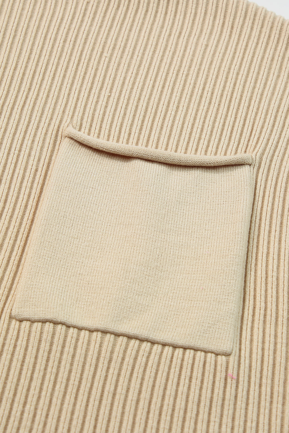 Ribbed Knit Short Sleeve Sweater – Soft & Stylish