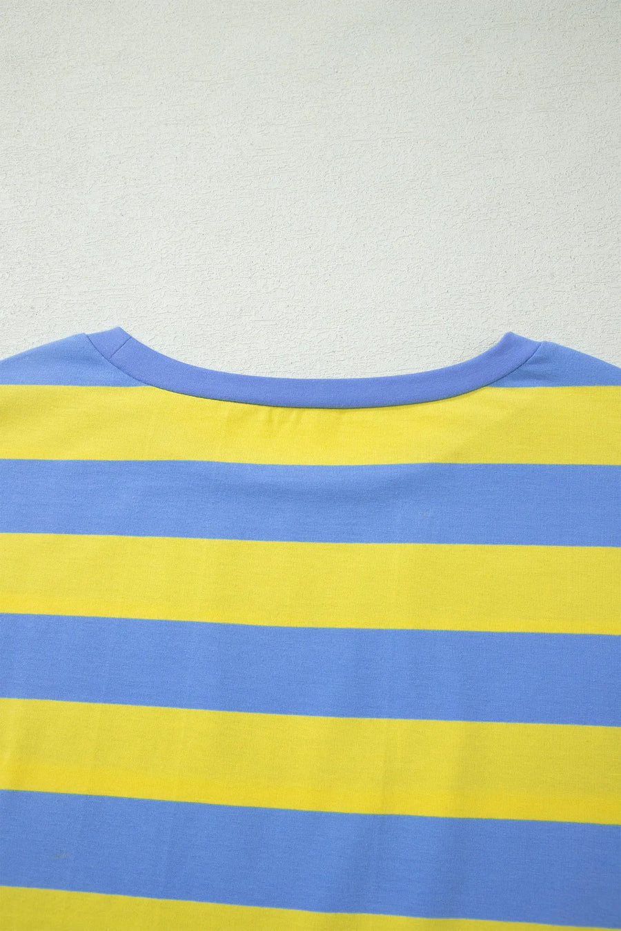 Yellow Stripe Dolman Tee & Drawstring Skort Athletic Set Women UK — angled view | Fashionfitz UK