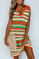 LaceStripe Crochet Dress - Fashionfitz