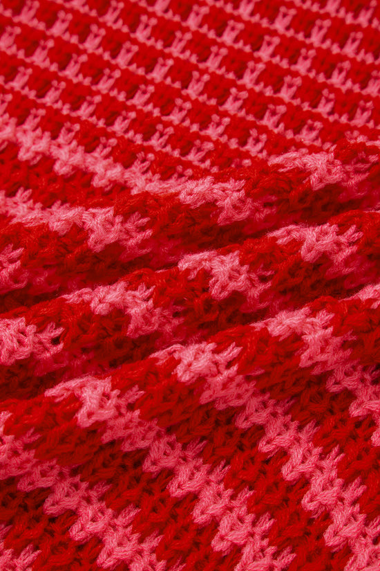 Striped Soft‑Knit Slouchy Jumper