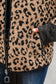 Khaki Leopard Crop Jacket