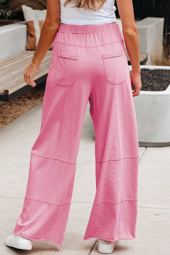 Fashionfitz Women's Wide Leg Cargo Pants - Trendy Style