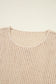 Smoke Gray Crochet Summer Jumper