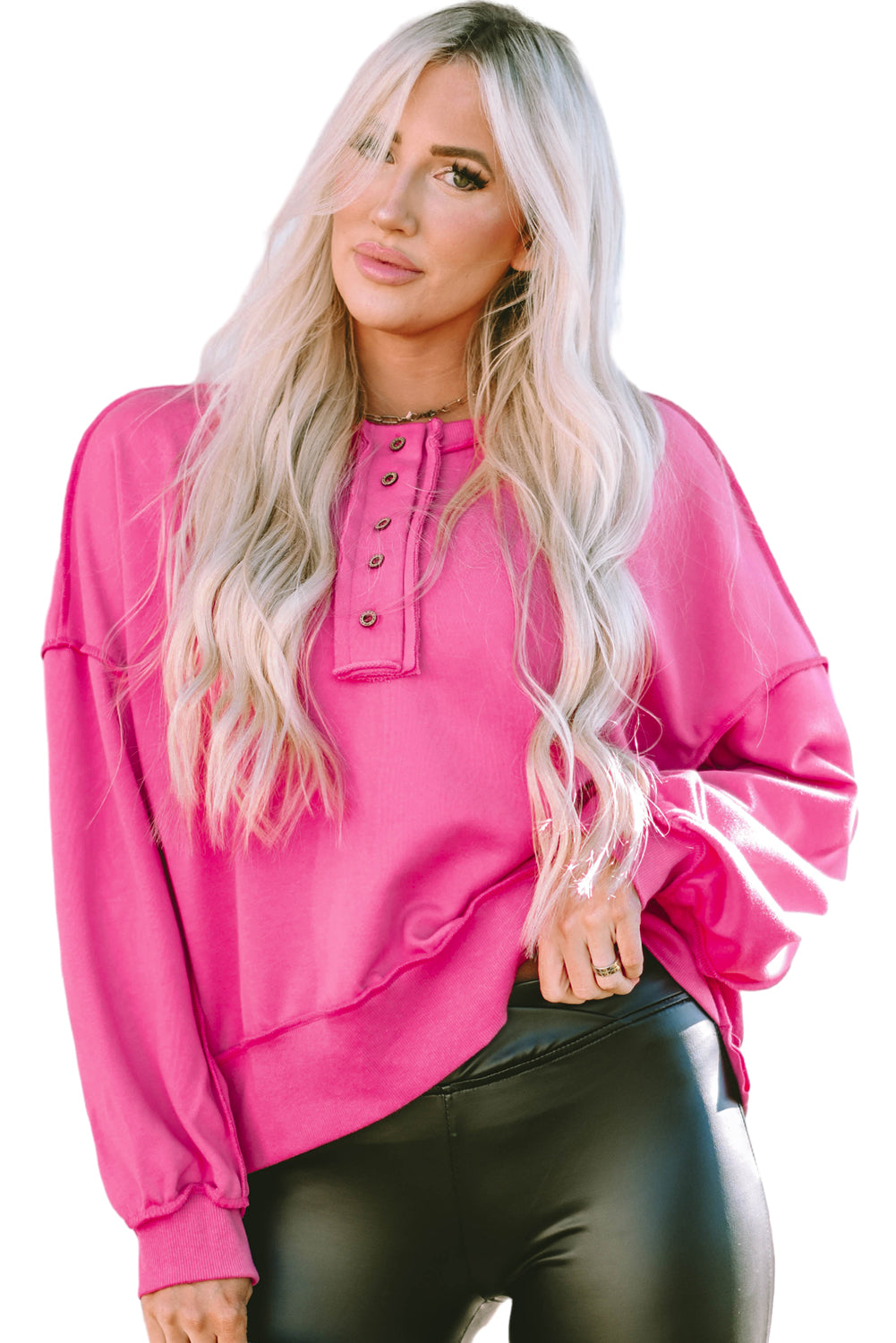 Wide Sleeve Tunic Top