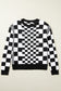 Smoky Plaid Soft Knit Jumper