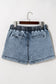 Urban Chic Denim Skorts - Fashionfitz