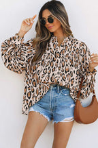 Leopard Luxe Oversized Shirt