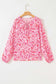 Pink Floral Lightweight Blouse