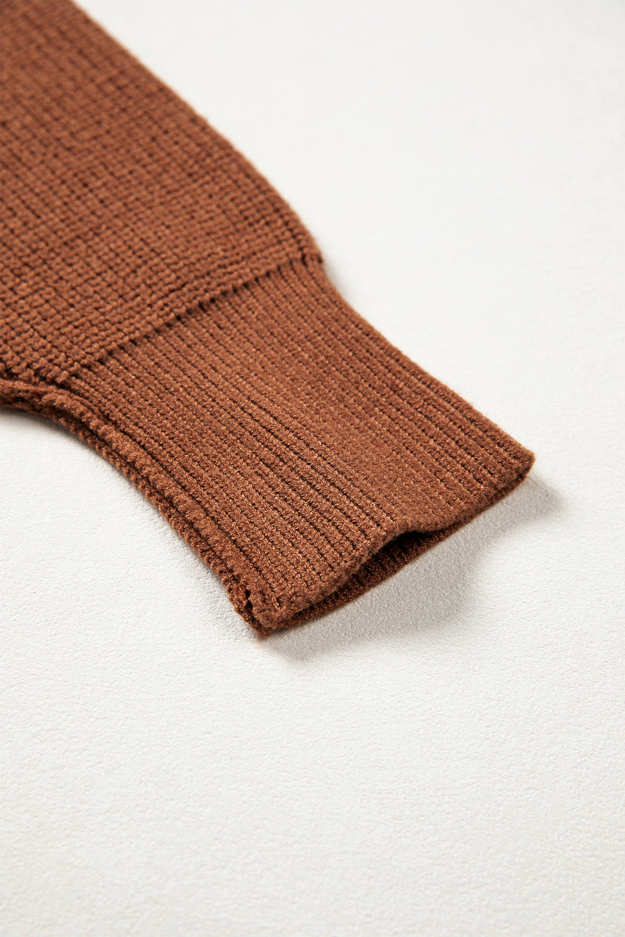 Mock Neck Oversized Tunic Sweater Women UK