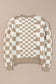 Smoky Plaid Soft Knit Jumper