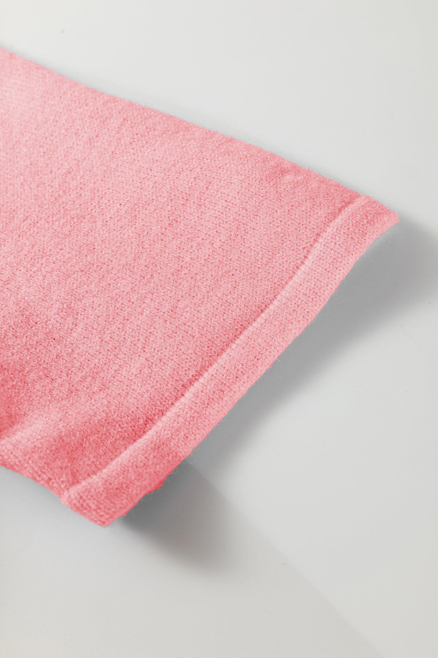 Pastel Fuzzy Knit Boxy Cardigan