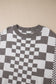 Smoky Plaid Soft Knit Jumper