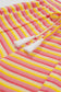 Funky Stripes Wide Leg Pants Set